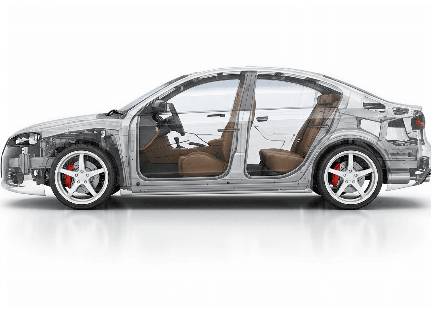 Car structure view